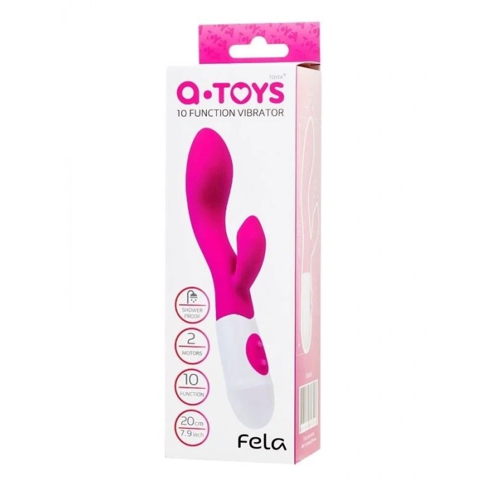 Eskişehir Shop Fela Klitoral Vibratör  silikon pembe 20,5 cm