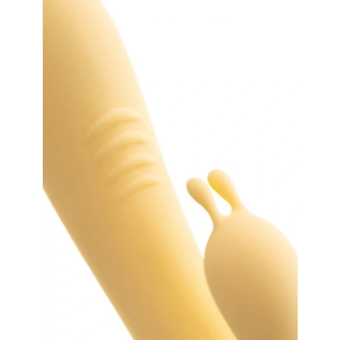 Eskişehir Shop Flovetta Aster Klitoral Uyarıcı Vibratör Silikon Sarı 22 cm