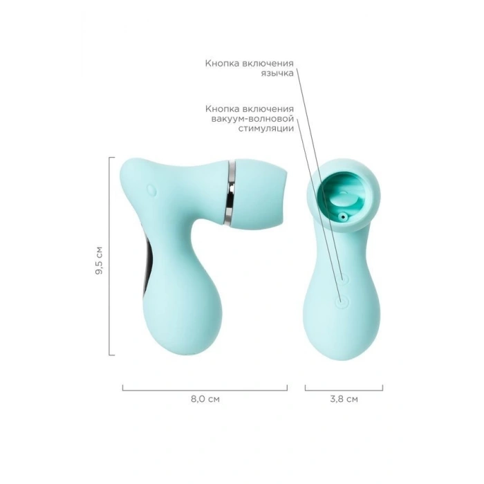 Eskişehir Shop Jos Dingo Titreşimli ve Dilli Klitoral Vakum Vibratörü