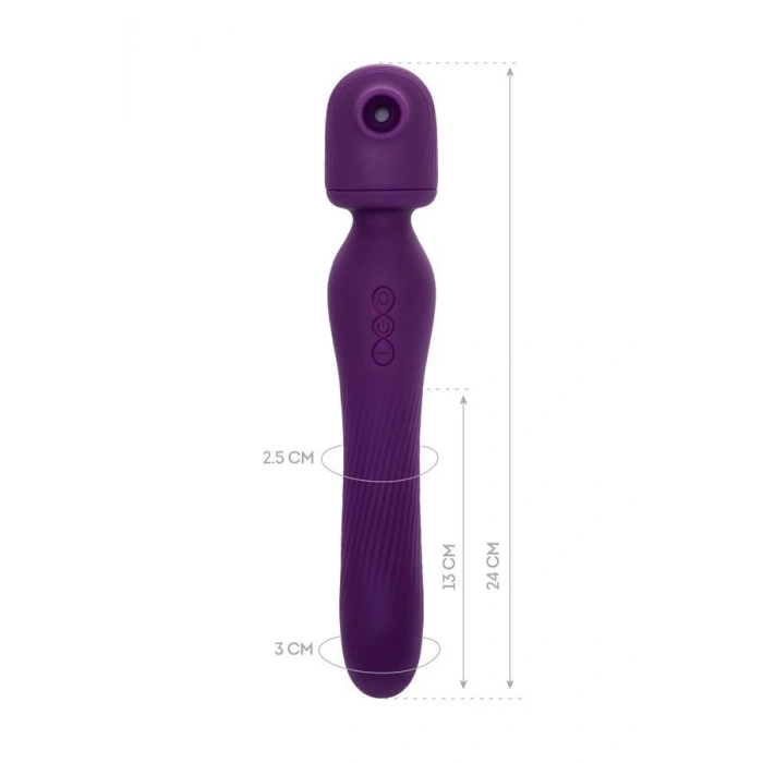 Eskişehir Shop Jos Kisom 2si 1 arada 24cm Vibratör