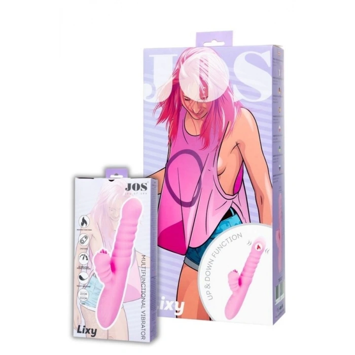 Eskişehir Shop Jos Lixy Yukarı Aşağı ve Isıtma Fonksiyonlu 23cm Vibratör