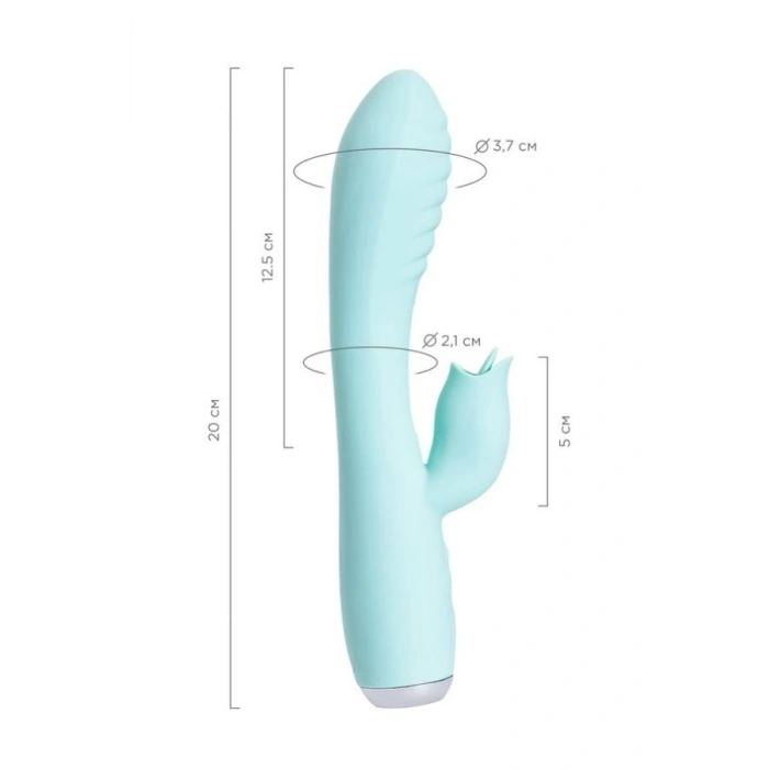 Eskişehir Shop Jos Milo 20cm Klitoral Uyarıcı ve Dilli Vibratör