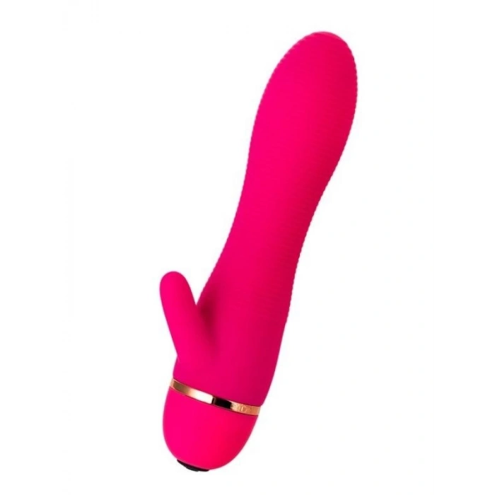 Eskişehir Shop Klitoral Uyarıcılı 20 Modlu Vibratör Silikon Pembe 15 cm