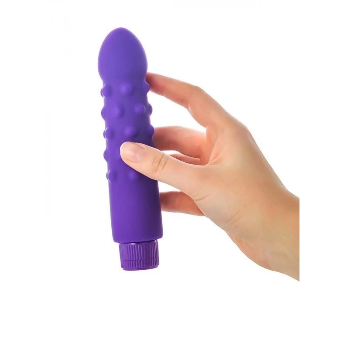 Eskişehir Shop Mor Benekli Yapıda Vibratör 17 cm