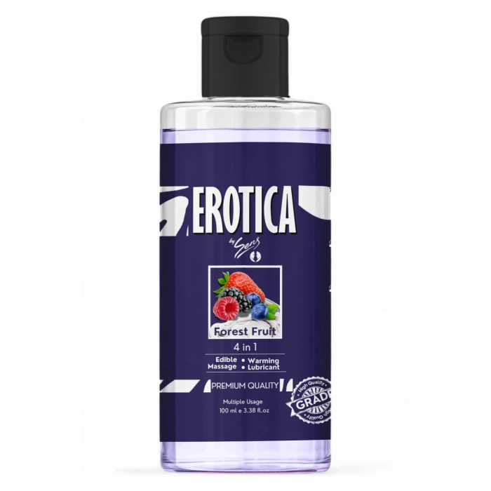 Forest Fruit 4 in 1 WB Lube 100 ml by  Su Bazlı Orman Meyve Aromalı Kayganlaştırıcı Masaj Jeli