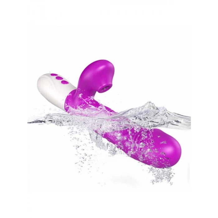 FoxShow V20 İleri Gidip Gelen Emişli Gelişmiş Vibratör