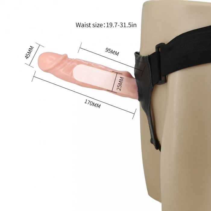 Jessica Titreşimli İçi Boş Strap-On