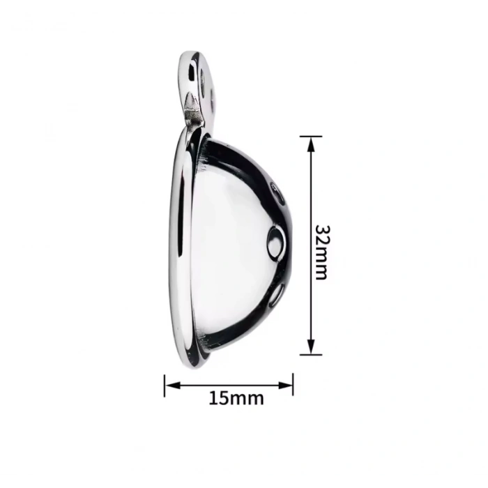 Küçük Metal Bekaret Kafesi - Penis Kilidi