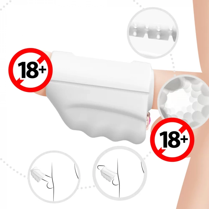 MAS-Y Yeni Nesil 9 Modlu Manyetik Şarjlı Titreşimli Mastürbatör