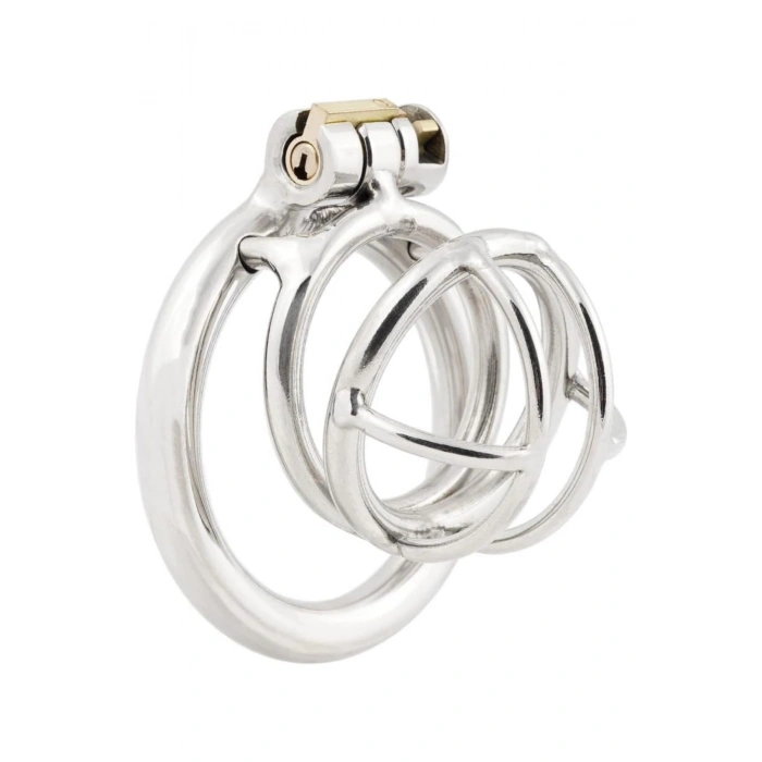 Metal Penis Kilidi Erkek Bekaret Cihazı Chastity Cock Cage Küçük Boy Penis Esaret Kafesi