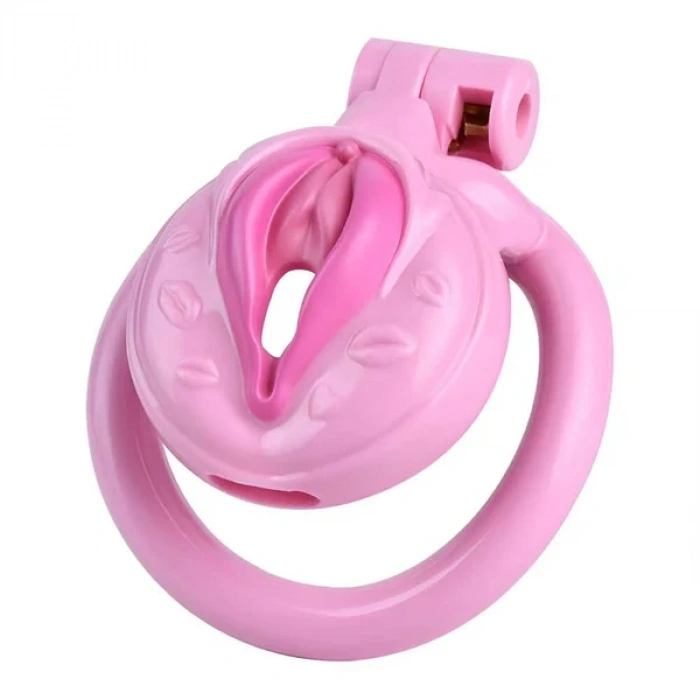Mini Vajina Şeklinde Sissy Bekaret Kafesi