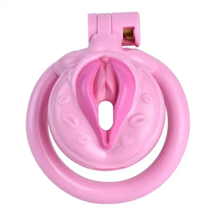 Mini Vajina Şeklinde Sissy Bekaret Kafesi