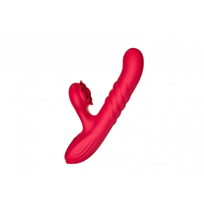 Mona Şarjlı İleri Geri Hareketli Titreşimli 2 in 1 Klitoris G Nokta Uyarıcı Vibratör