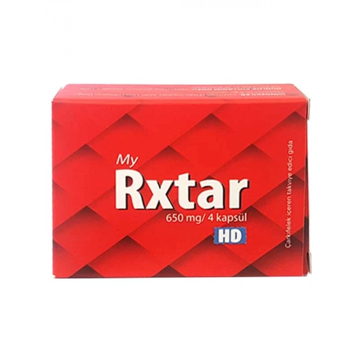 MyRxtar Fort Güçlendirilmiş Formül Bitkisel Kapsül (4lü Avantaj Paketi)