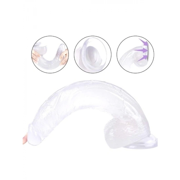 Noctis 32cm Beyaz Dildo No:6