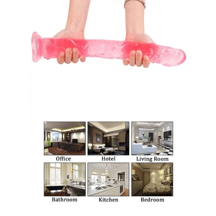 Noctis 34,5cm Pembe Dildo No:7