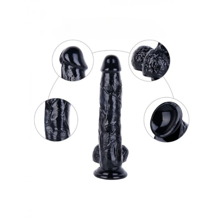 Noctis Siyah 25,5cm Dildo No:1