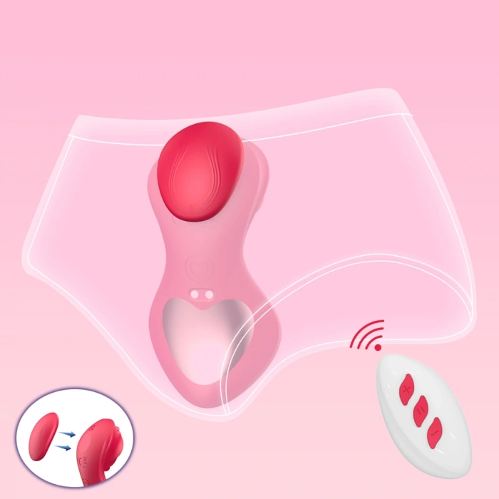 Paraty Şarjlı Kablosuz Kumandalı Mıknatıslı Klitoris Uyarıcı Giyilebilir Vibratör