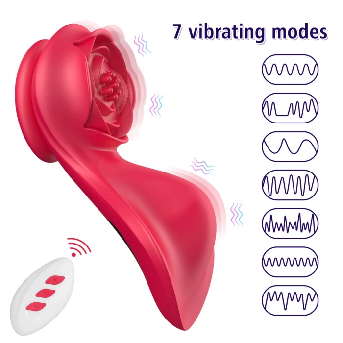 Paraty Şarjlı Kablosuz Kumandalı Mıknatıslı Klitoris Uyarıcı Giyilebilir Vibratör