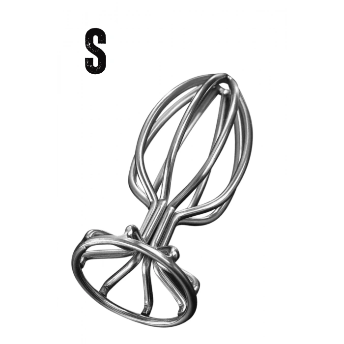 Paslanmaz Çelik İçi Boş Tasarım Pürüzsüz Silver Küçük Boy Metal Anal Butt Plug