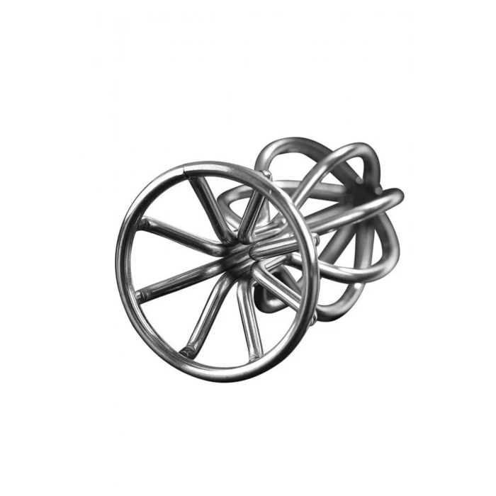 Paslanmaz Çelik İçi Boş Tasarım Pürüzsüz Silver Küçük Boy Metal Anal Butt Plug