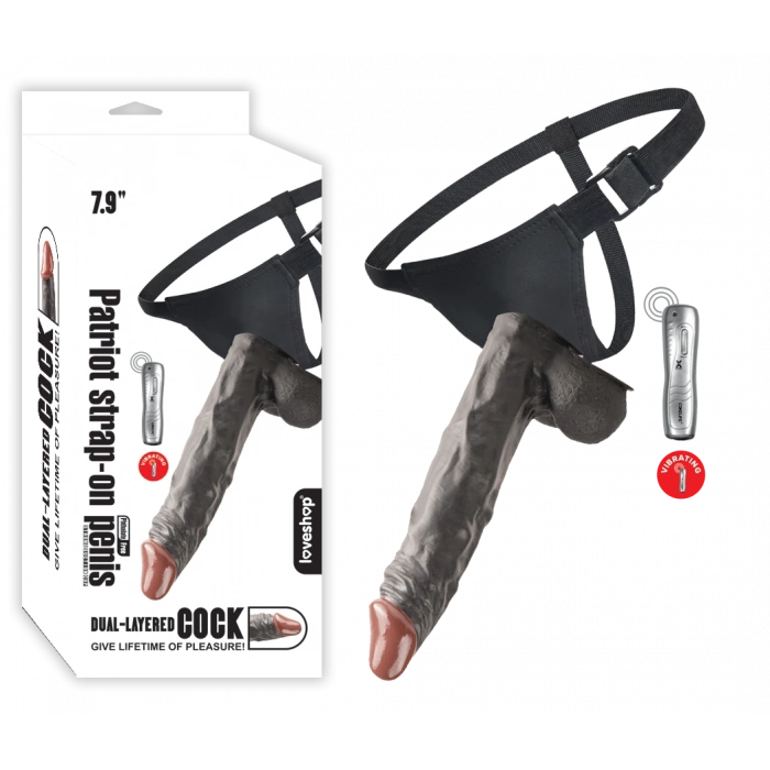 PATRİOT STRAP-ON VİBRATİNG