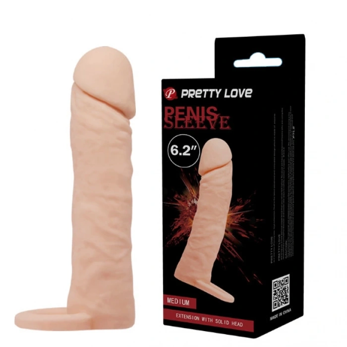 Uzatmalı Penis Kılıfı Penis Sleeve 6.2