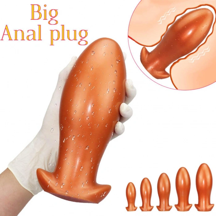 Premium Silikon Büyük Boy Anal Plug