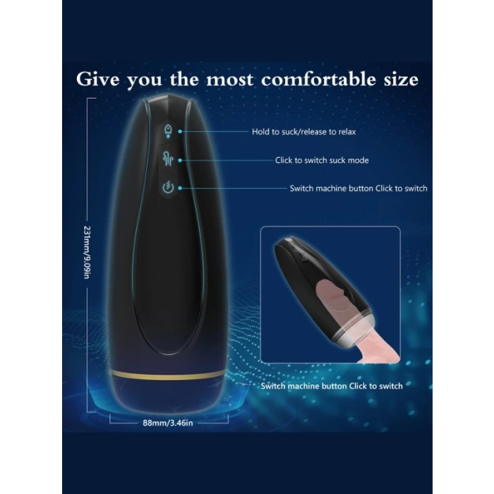 S-Hande Hawk Emişli Modern Mastürbatör