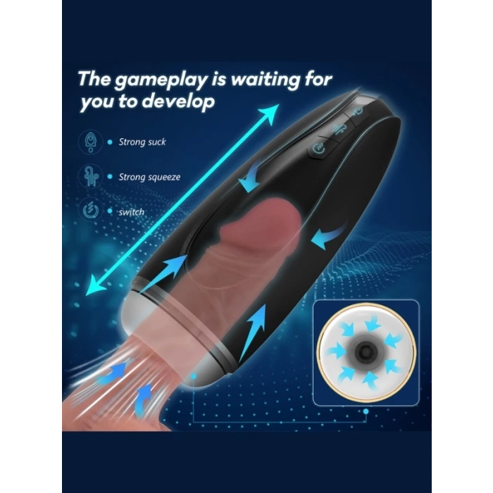 S-Hande Hawk Emişli Modern Mastürbatör