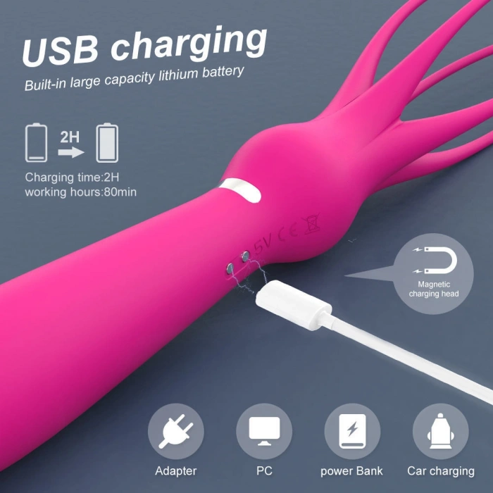 S-Hande Squid Ahtapot Titreşimli Vibratör