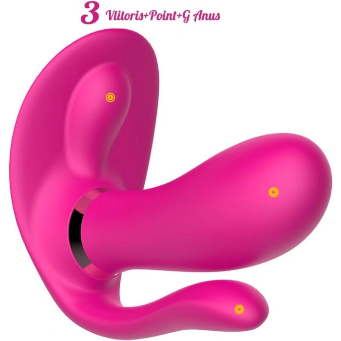Şarjlı Isıtmalı Kablosuz Kumandalı Giyilebilir Panty Vibratör