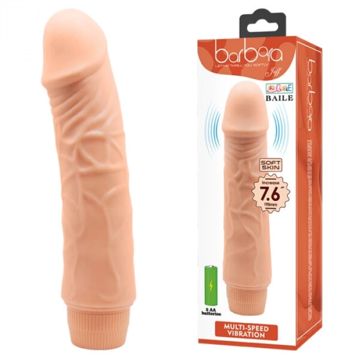 Titreşimli Gerçekçi Vibratör 19.5 cm