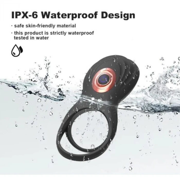 Titreşimli Penis Halkası Klitoris Uyarıcı Halka