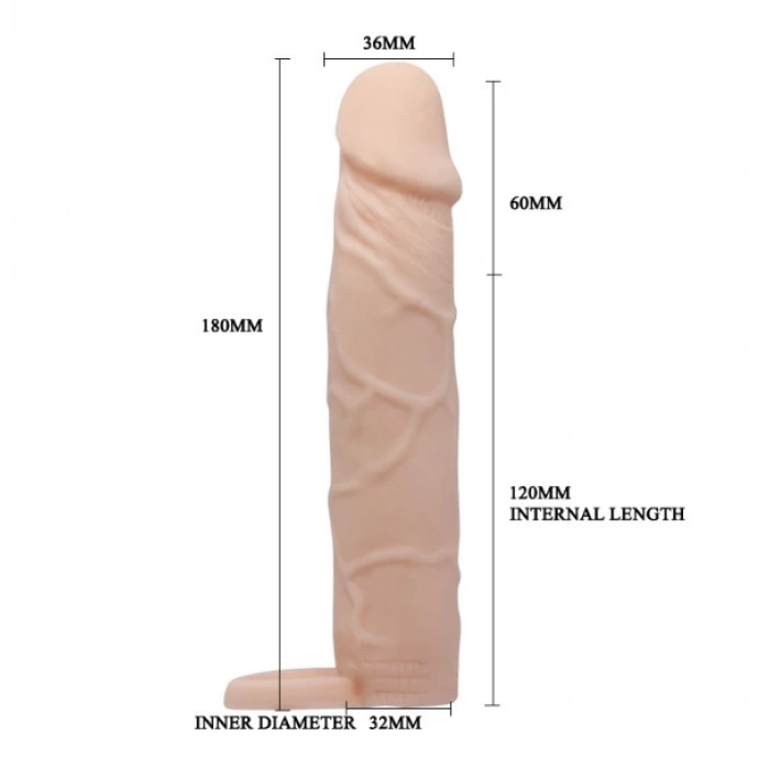 Uzatmalı Penis Kılıfı Penis Sleeve 7