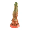 25 CM Kırmızı Yeşil Canavar Dildo – Özel Tasarım