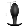 8 CM Silikon Anal Plug Başlangıç Seviyesi