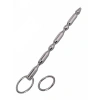 BDSM Paslanmaz Çelik Boğumlu Metal Çubuk 18 cm