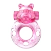 Sweet Bear Titreşimli Penis Halkası Silikon Sevimli Tasarım
