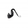 Deri Kırbaç Siyah & Kırmızı 50 cm Flogger Bondage Aksesuar