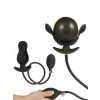 Şişirilebilir Anal Plug – 9 cm Pompalı Silikon Genişletici