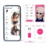 Flamingo Akıllı Telefon Kontrollü Vibratör – Şarjlı Giyilebilir Model