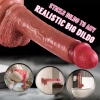Adam - Ultra Yumuşak Dokulu Realistik Dildo Çift Katmanlı Silikon Gerçekçi Yapay Penis 22 CM