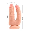 Bromeo Çiftli Kıkırdaklı Gerçekçi Dildo