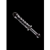 23cm Tırtıklı Cam Dildo