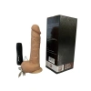 360 Derece Dönen 19,5cm Titreşimli Realistik Dildo