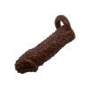 4 cm Uzatmalı Damarlı Penis Kılıfı Esmer