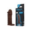 4 cm Uzatmalı Damarlı Penis Kılıfı Esmer