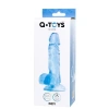 CENSAN Jel Dildo Mavi 15,8 cm