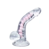 CENSAN  Paret Kıkırdaklı Jel Dildo 18 cm
